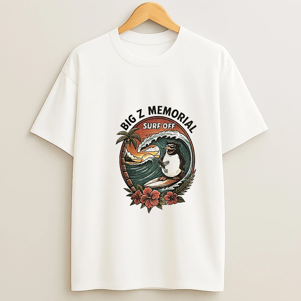 Big Z Memorial Surfing Summer T Shirt