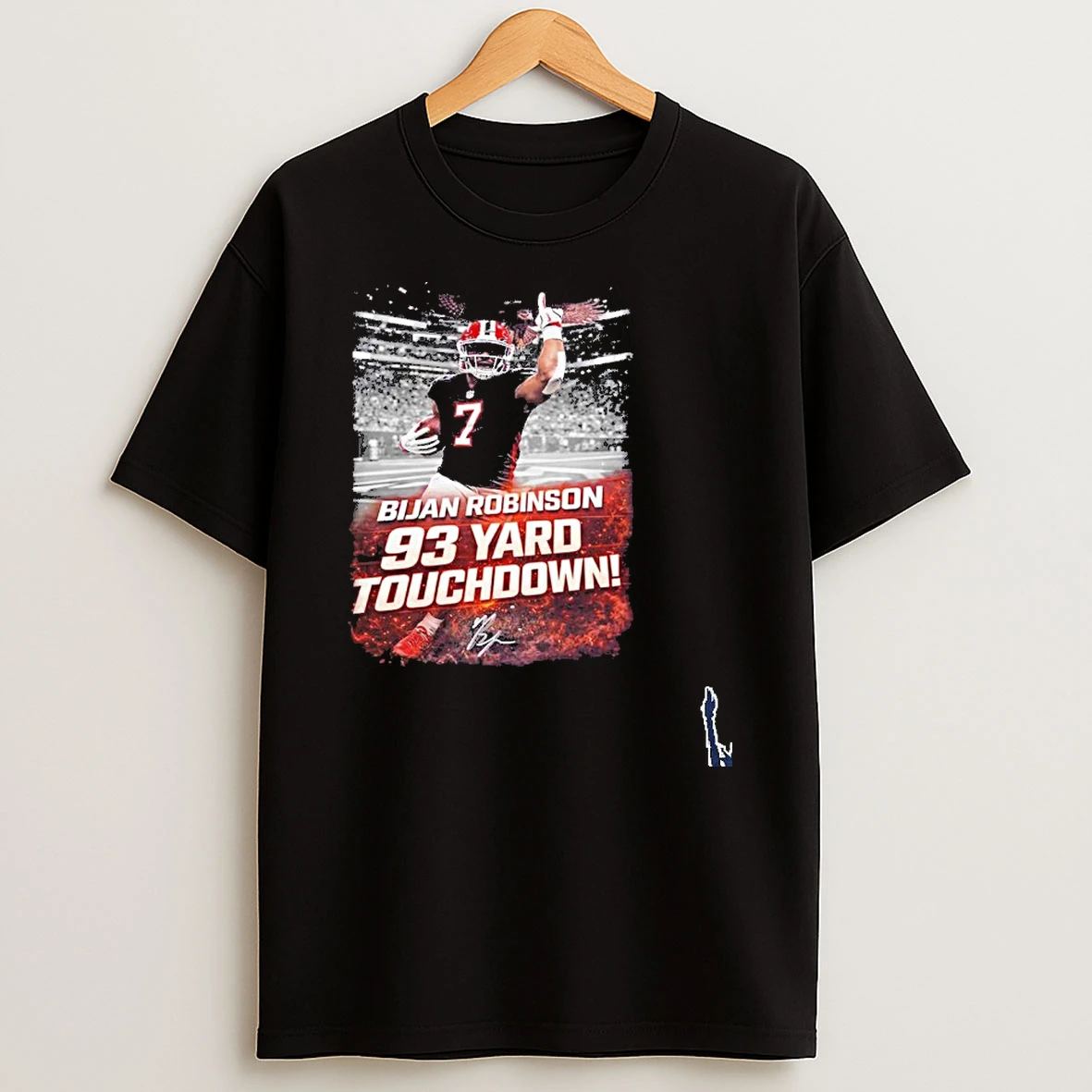 Bijan Robinson 93 Yard Touchdown T Shirt