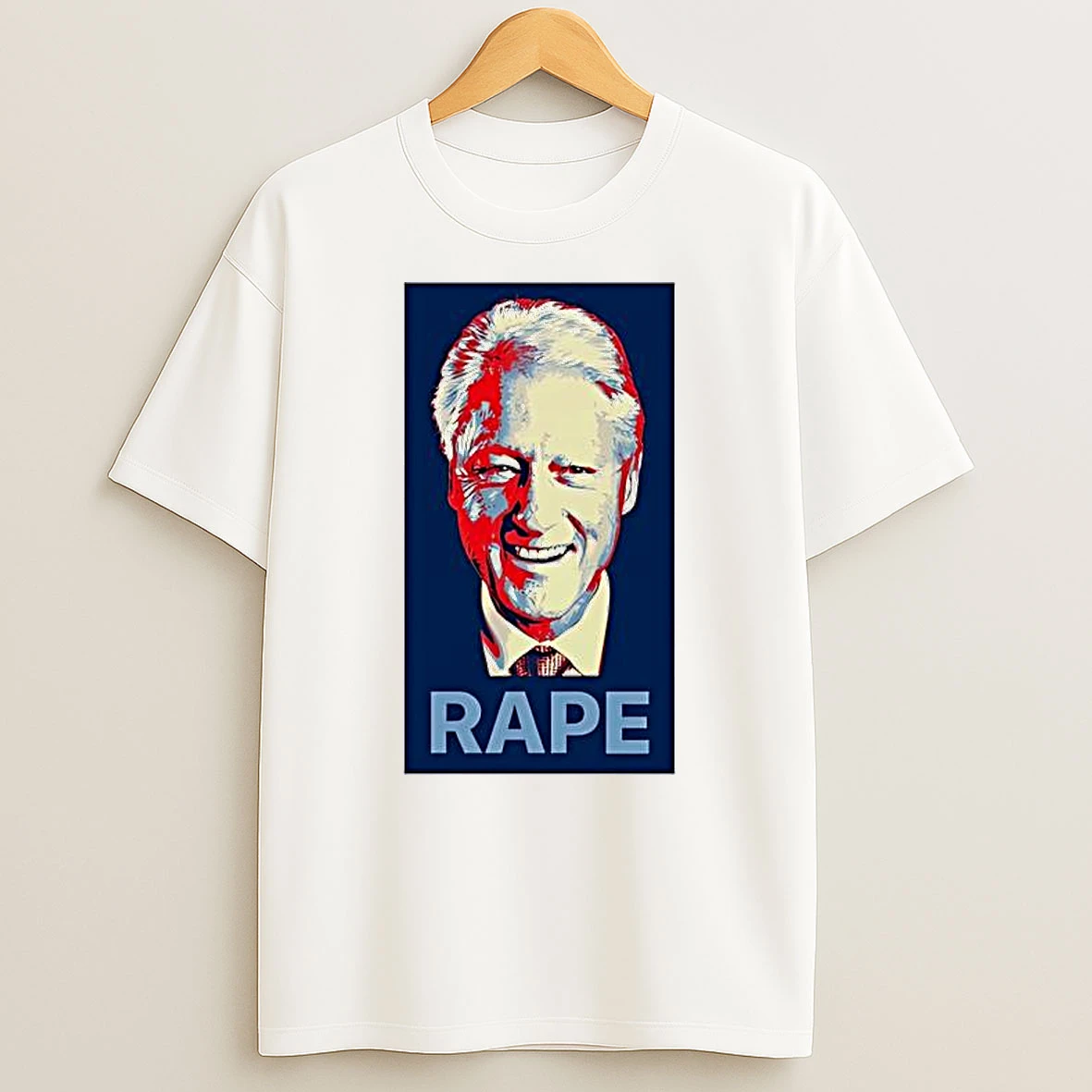 Bill Clintons Rape In White House Graphic T Shirt
