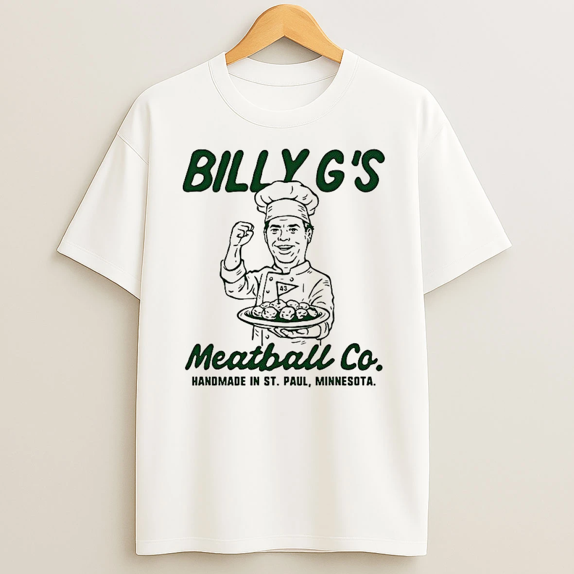 Billy Gs Meatball Co Minnesota T Shirt