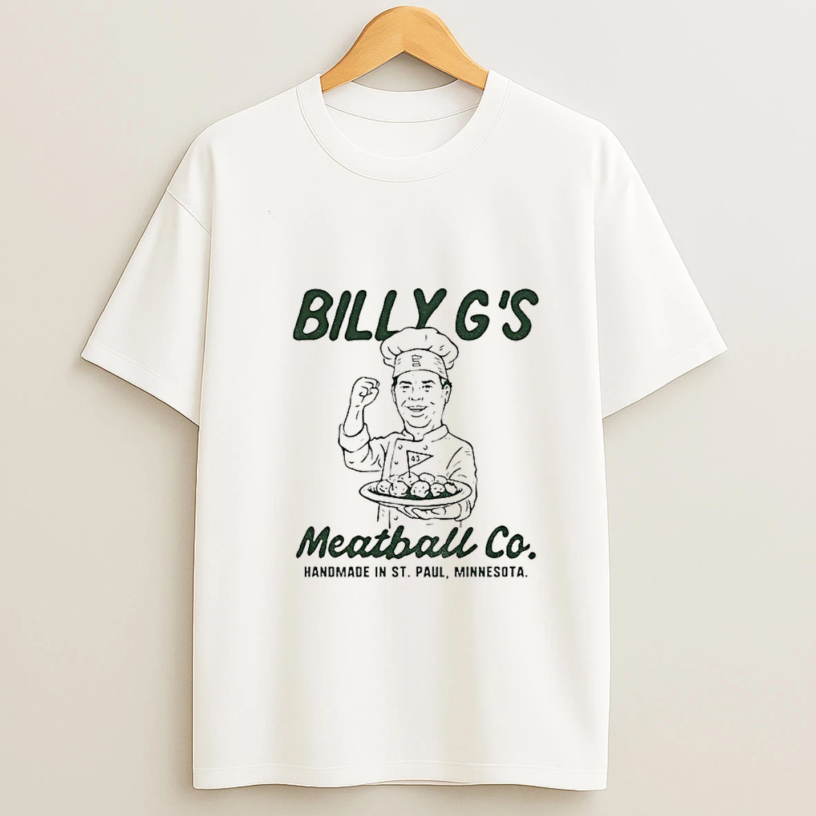 Billy Gs Meatball Co Handmade In St Paul Minnesota T Shirt
