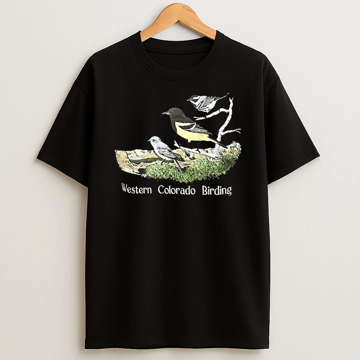 Bird Western Colorado Birding T Shirt