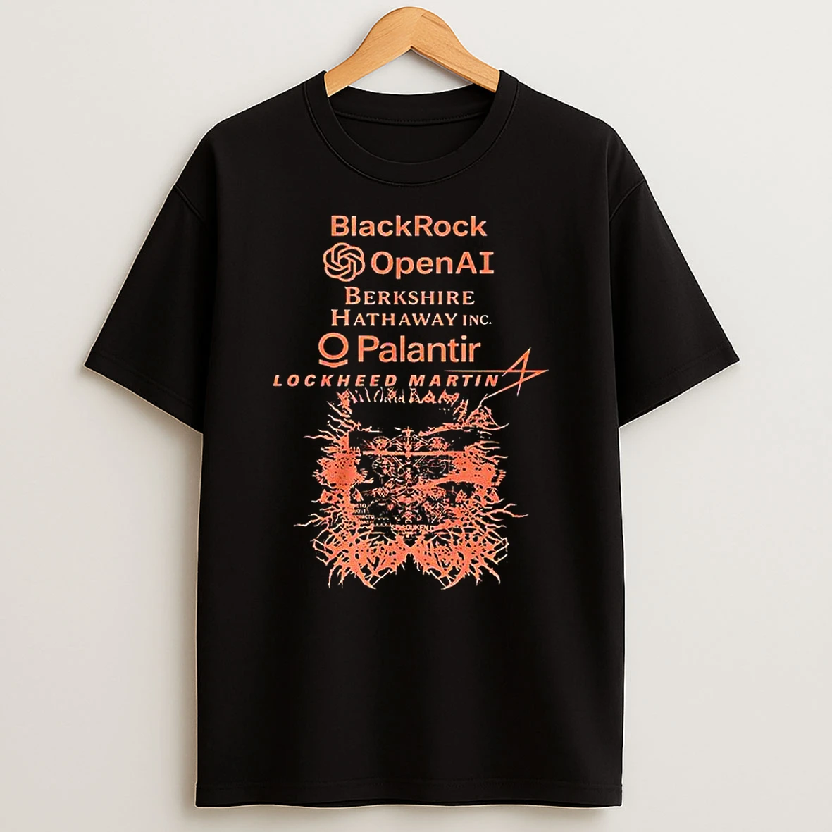 Blackrock Openai Berkshire Hathaway Inc O Palantir Lockheed Martin T Shirt