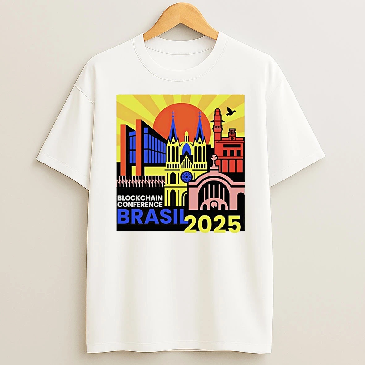 Blockchain Conference Brasil 2025 Art T Shirt