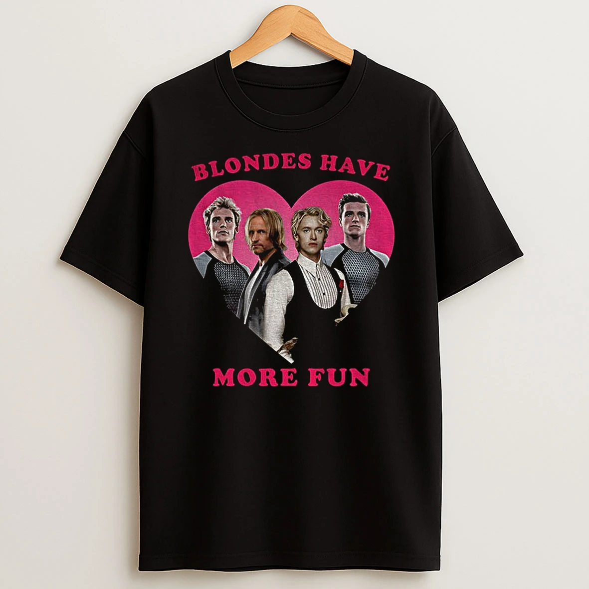 Blondes Have More Fun Peeta Mellark Coriolanus T Shirt