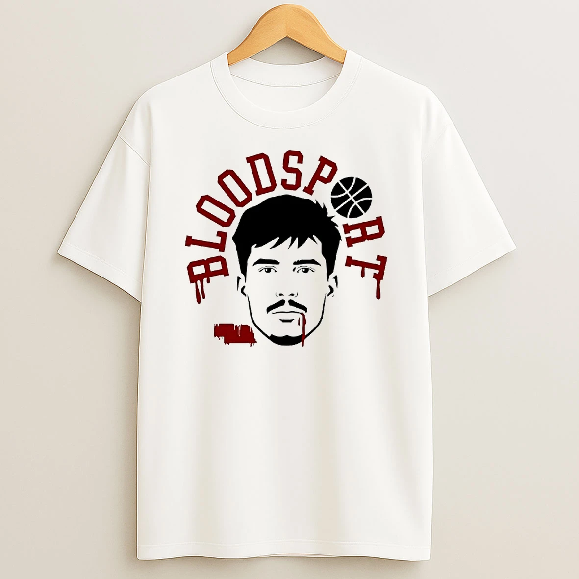 Bloodsport Jean Claude Van Damme Circle T Shirt