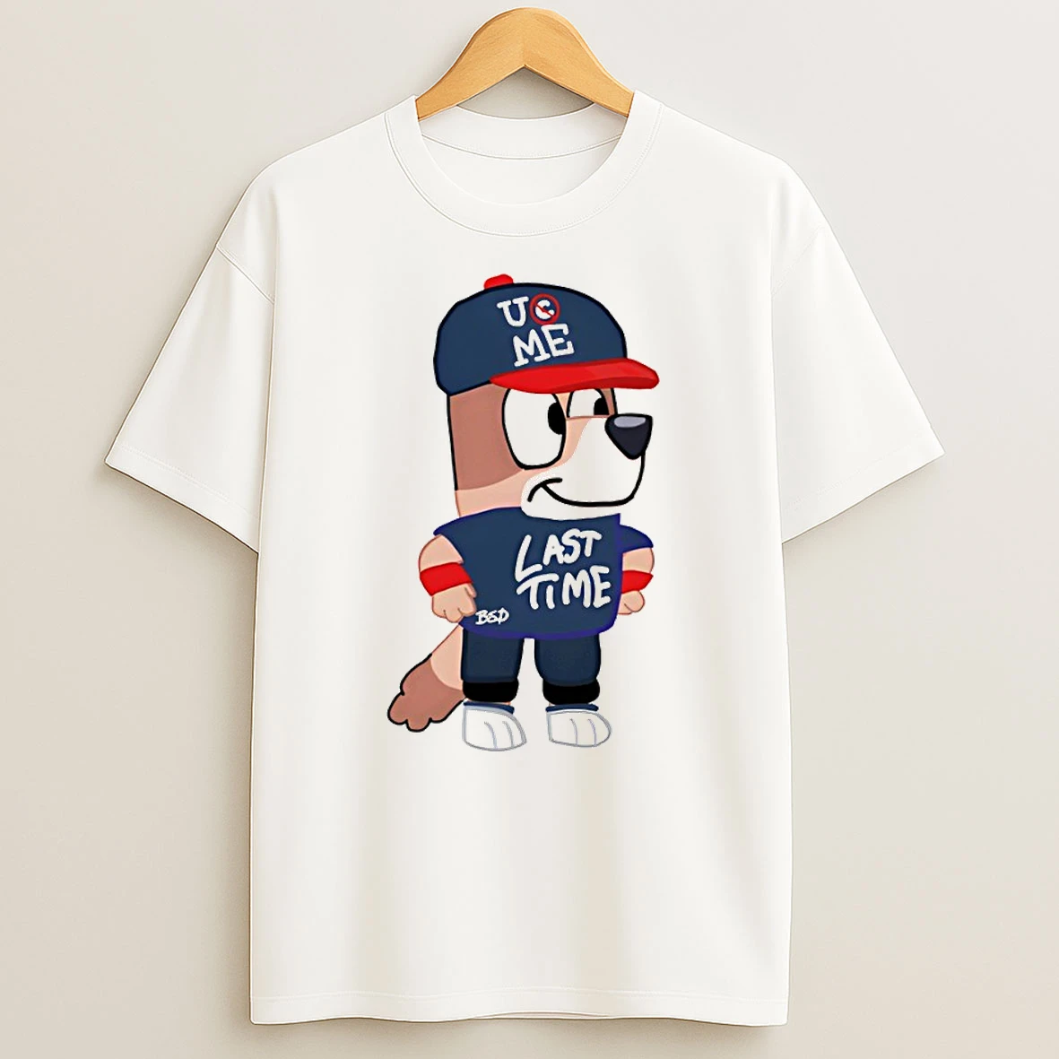 Bluey John Cena Last Time Ucme T Shirt
