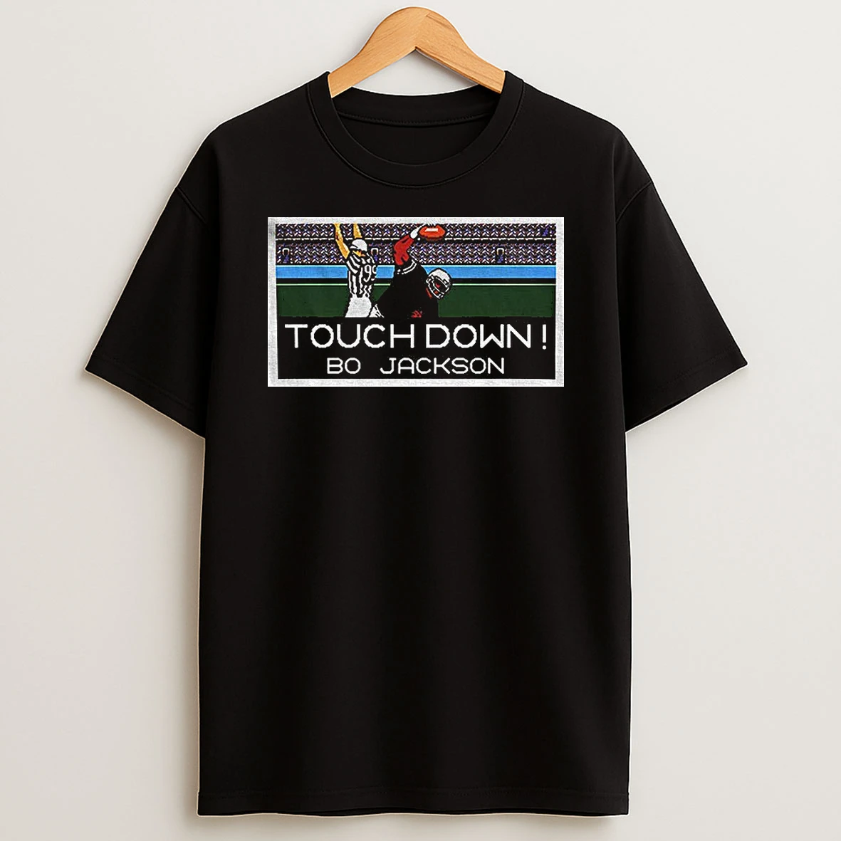 Bo Knows Bo Jackson Touchdowns Nfl Football T Shirt