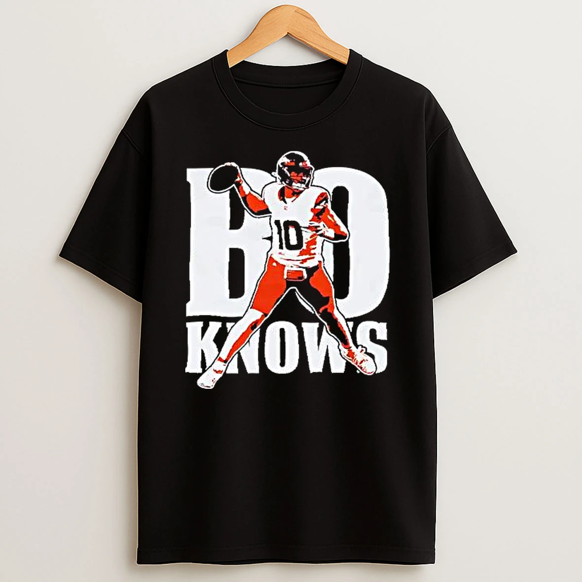 Bo Knows Bo Nix Denver Broncos T Shirt