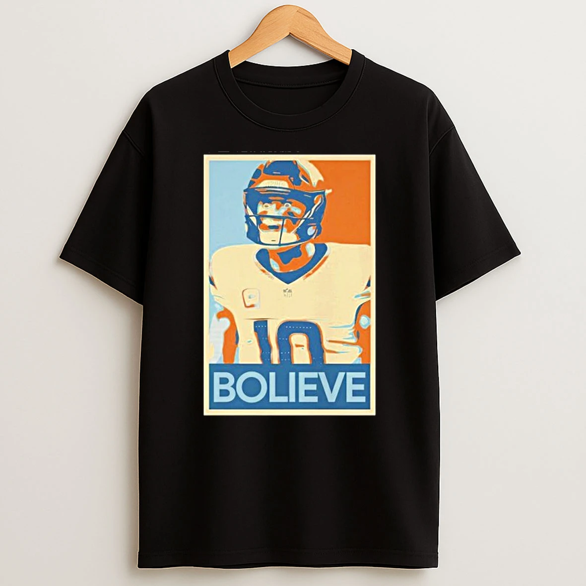 Bo Nix Bolieve Hope Fueled Broncos T Shirt