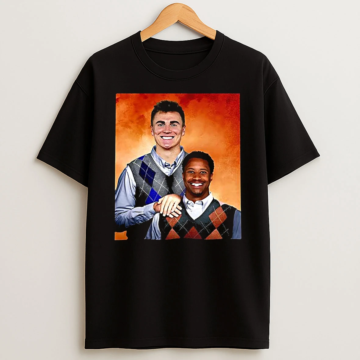 Bo Nix And Courtland Sutton Denver Broncos Football Step Brothers T Shirt