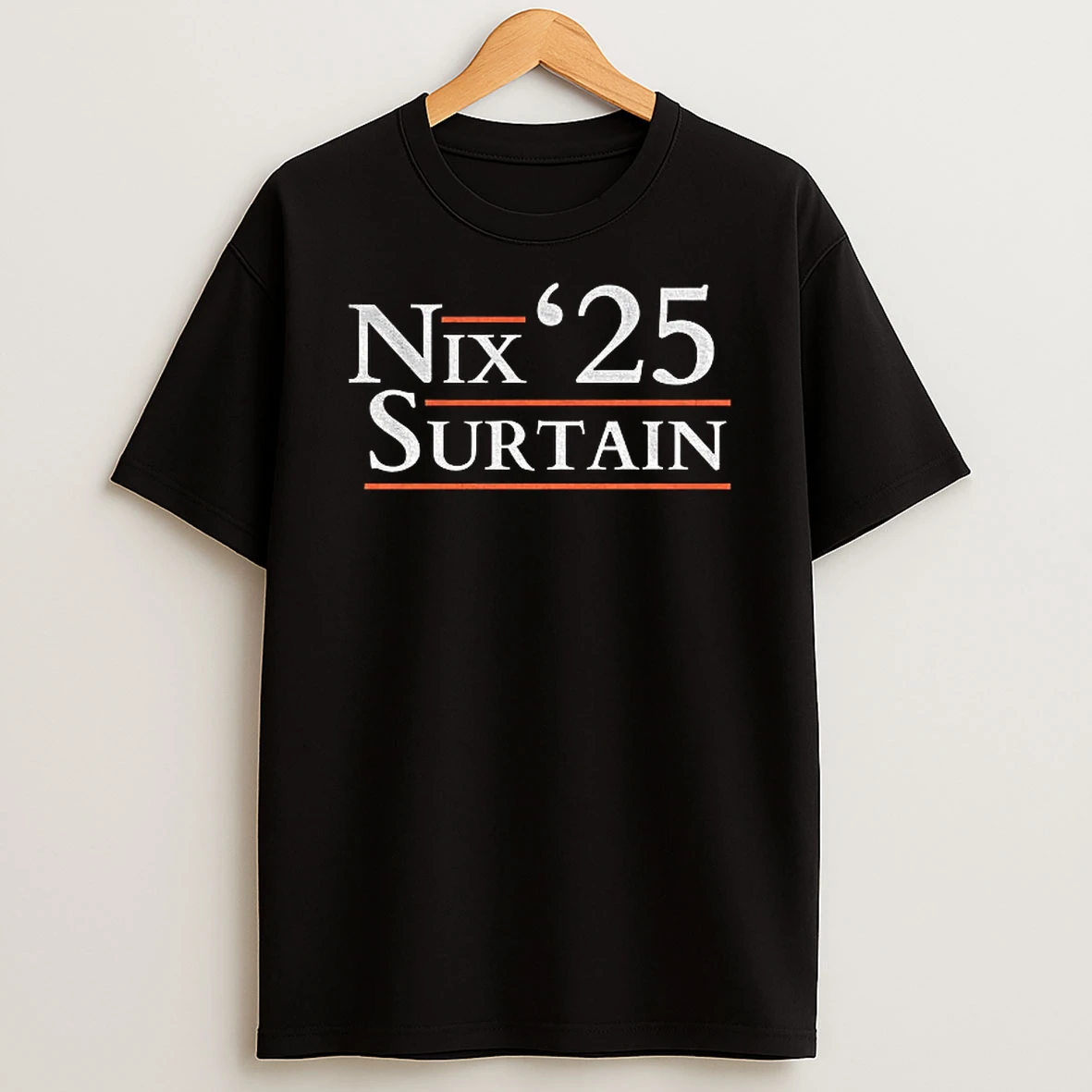 Bo Nix And Patrick Surtain Nix Surtain 25 Denver Broncos Nfl Football T Shirt
