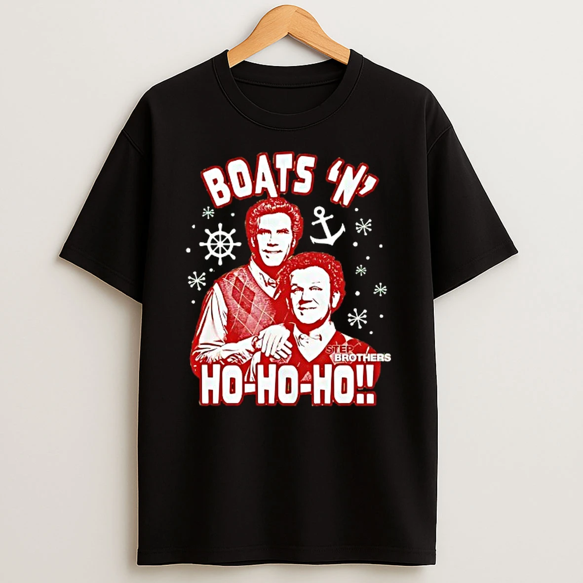 Boats N Ho Ho Ho Step Brothers T Shirt