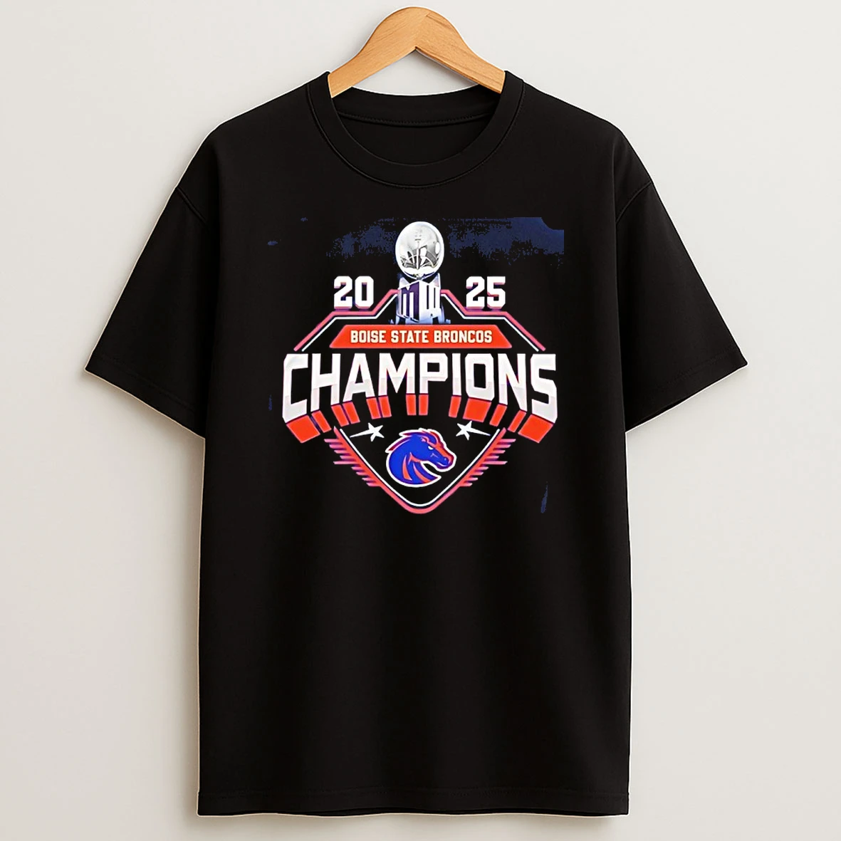 Boise State Broncos Mountain West Champions 2025 T Shirt