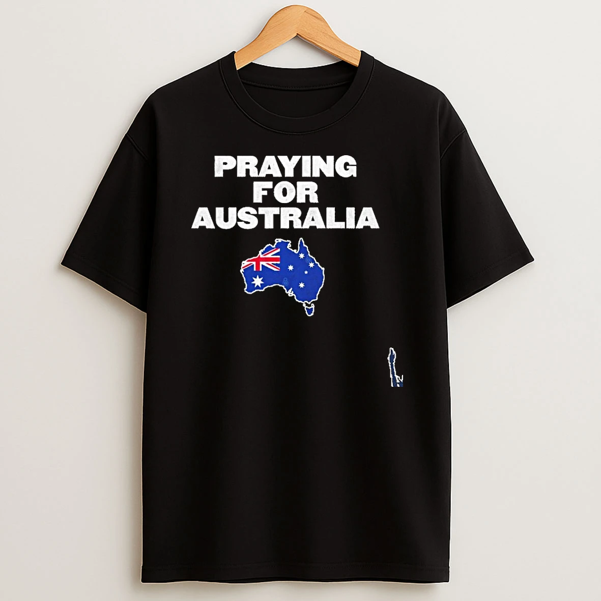 Bondi Praying For Australia Flag T Shirt