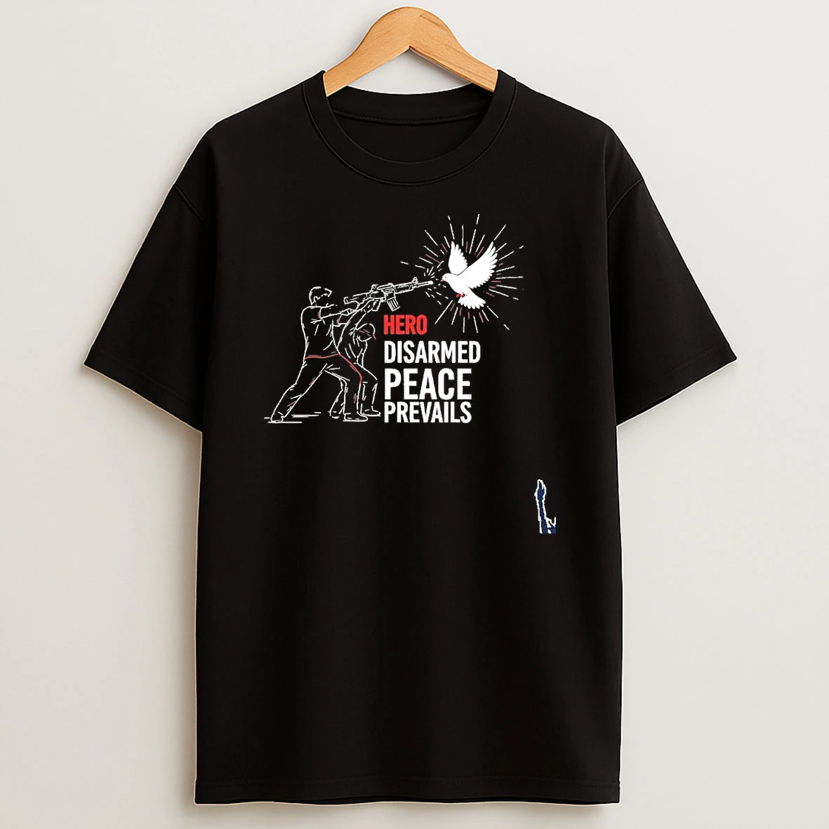Bondi Beach Shooters Hero Disarmed Peace Prevails T Shirt