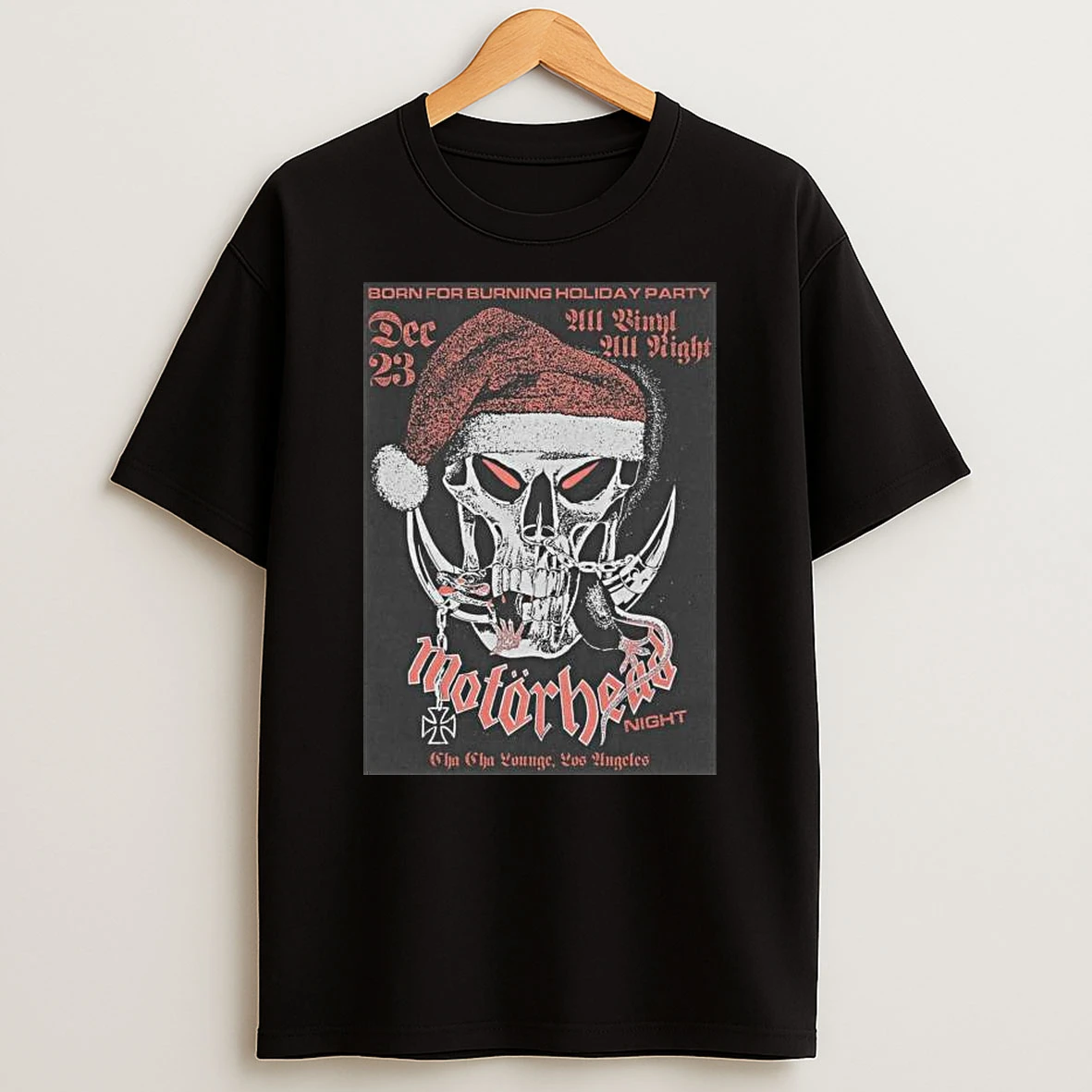 Born For Burning Los Angeles 2025 December 23 T Shirt