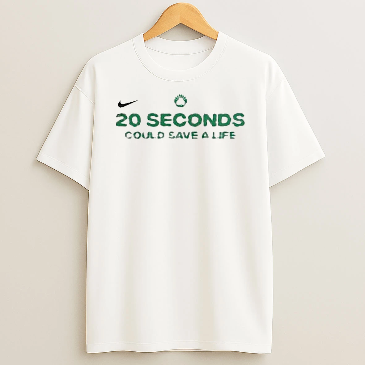 Boston Celtics 20 Seconds Could Save A Life 2025 Campaign T Shirt