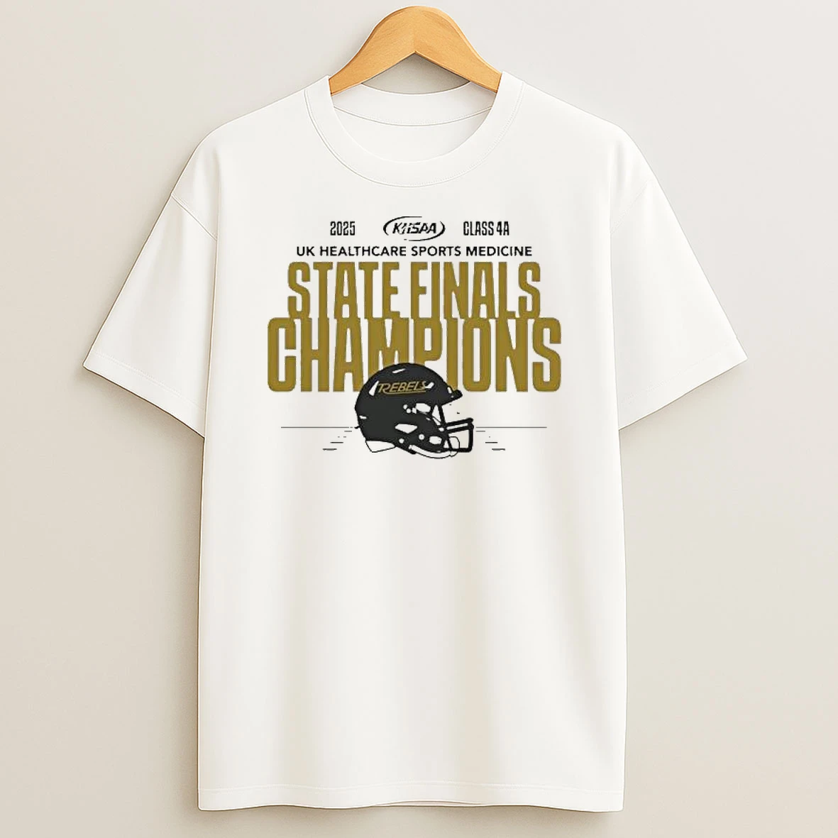 Boyle County 2025 Class 4a Uk Healthcare Sports Medicine Football State Finals Champions T Shirt