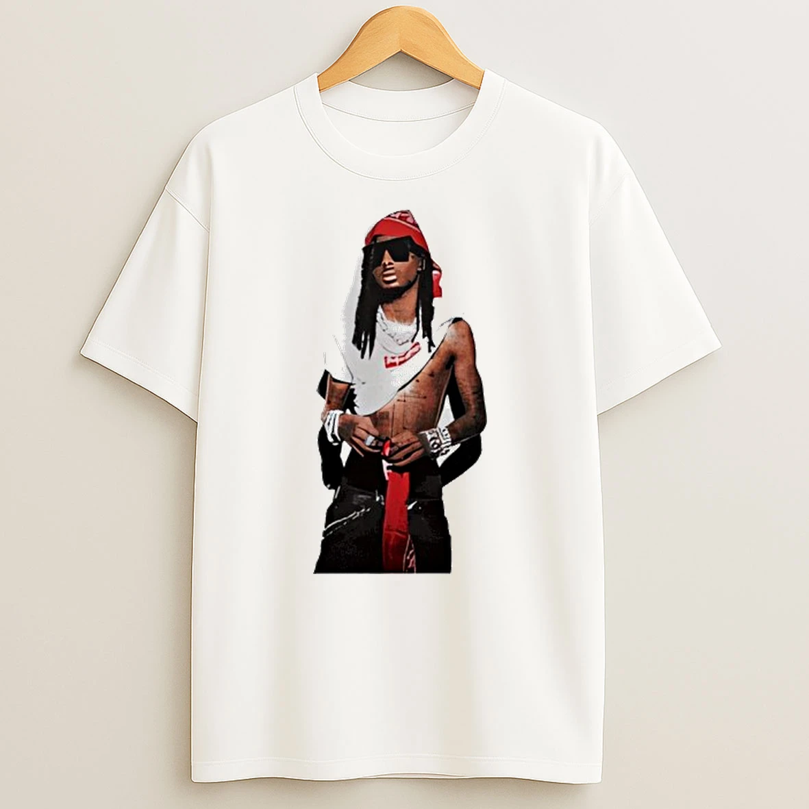 Brad Pitt Playboi Carti Supreme T Shirt