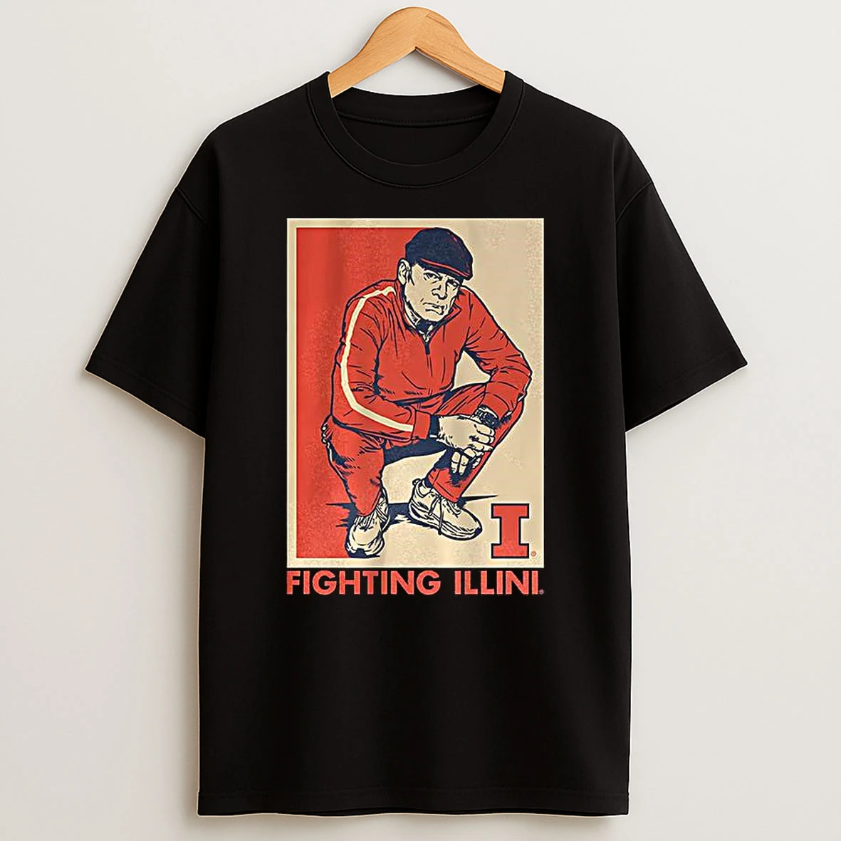Brad Underwood Illinois Fighting Illini Basketball Track Suit Coach Hope T Shirt