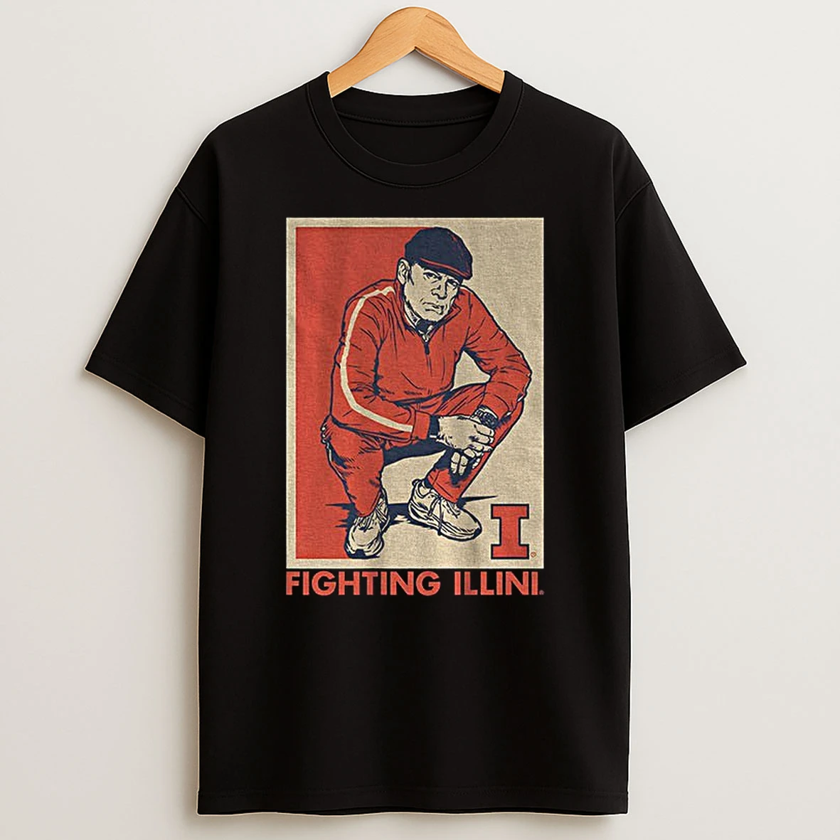 Brad Underwood Track Suit Coach Underwood Illinois Fighting Illini Basketball T Shirt