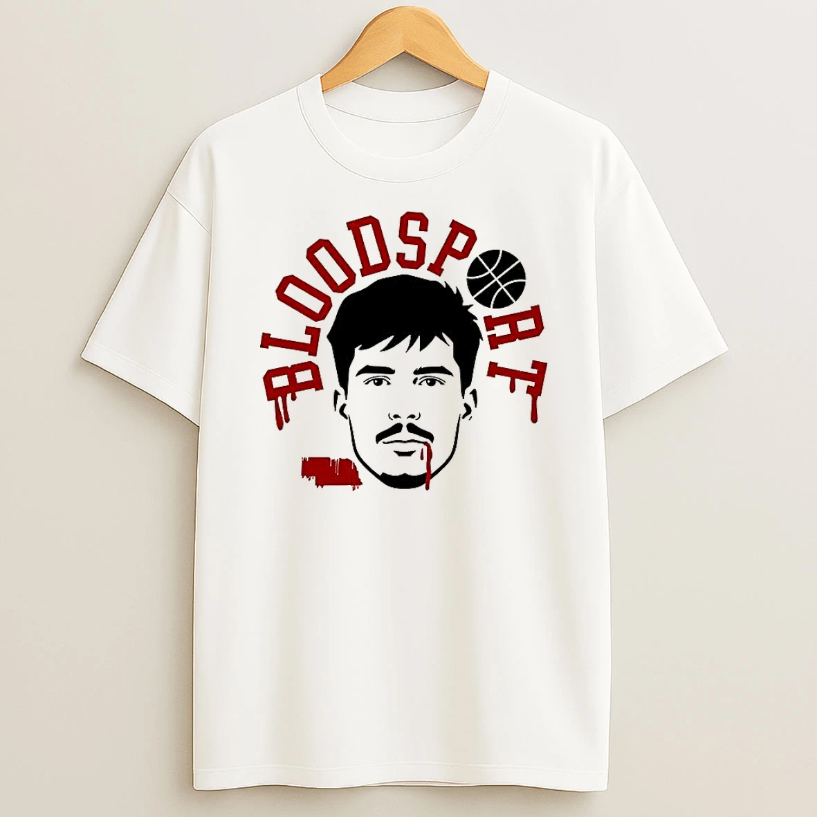 Braden Frager Nebraska Cornhuskers Basketball Bloodsport T Shirt