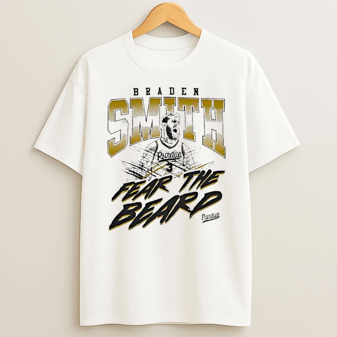 Braden Smith Fear The Beard T Shirt