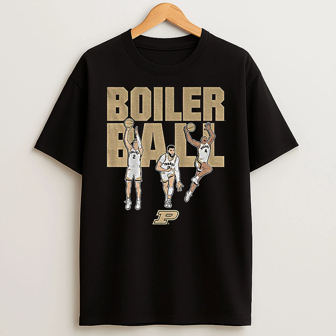 Braden Smith Fletcher Loyer And Trey Kaufman Renn Boiler Ball Purdue Boilermakers Basketball T Shirt