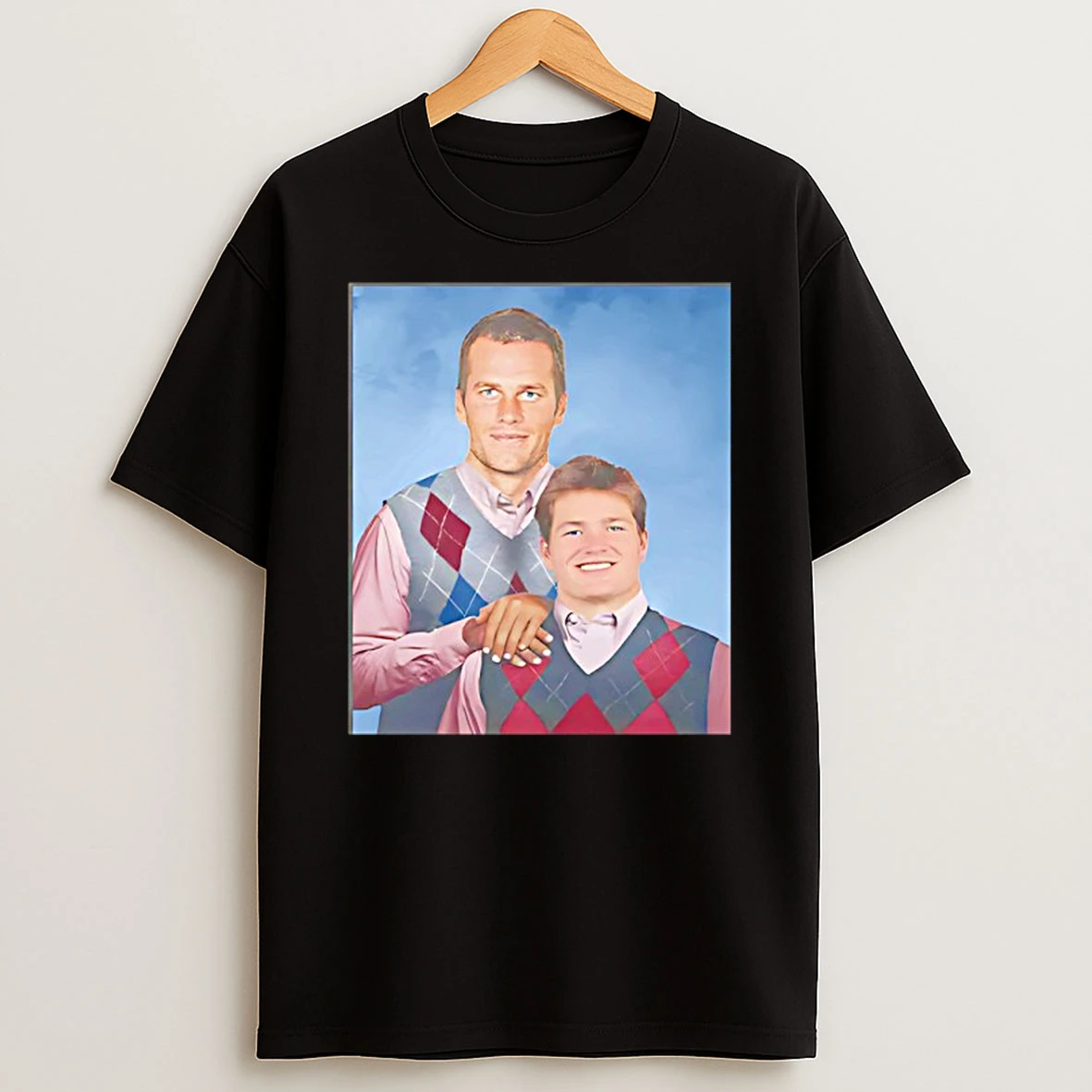 Brady And Maye New England Football Step Brother T Shirt