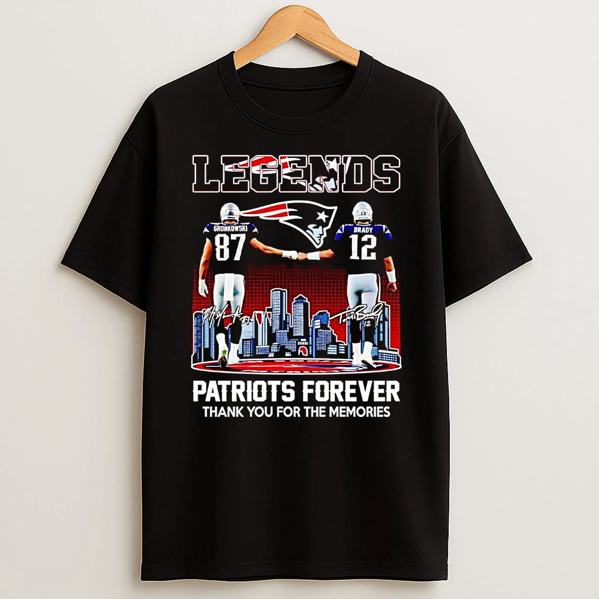 Brady And Maye Legends Patriots Forever T Shirt