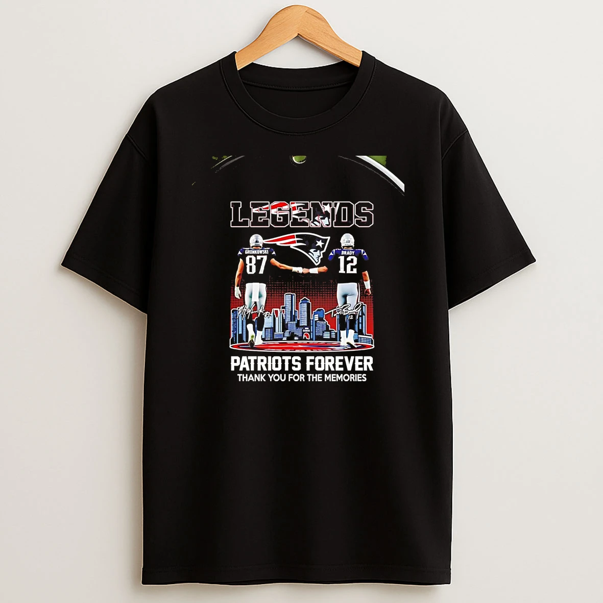 Brady And Maye Legends Patriots Forever Chriast T Shirt