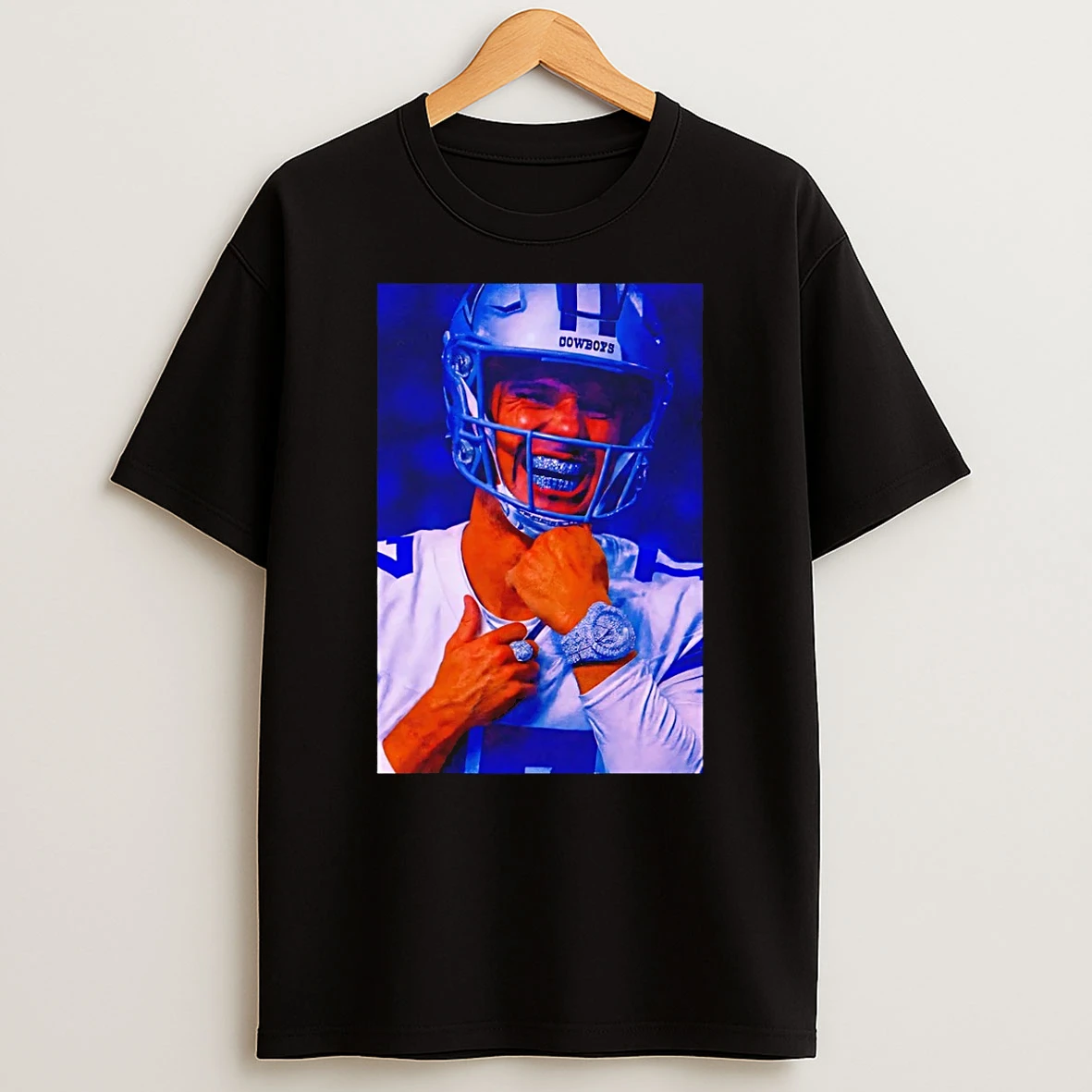 Brandon Aubrey Dallas Cowboys Diamond Graphic T Shirt