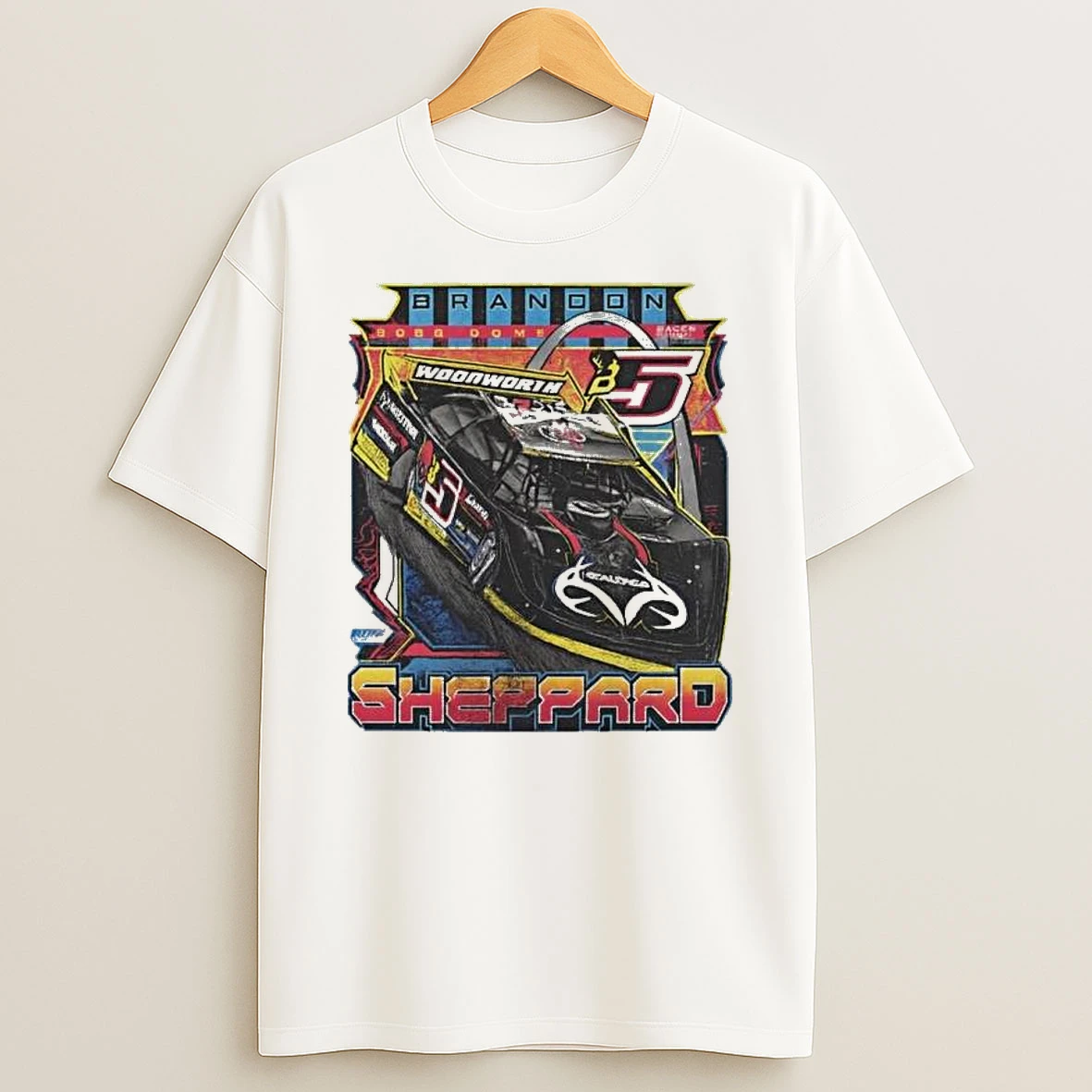 Brandon Sheppard 2025 Dome Dennis G Woodworth Car Racing T Shirt