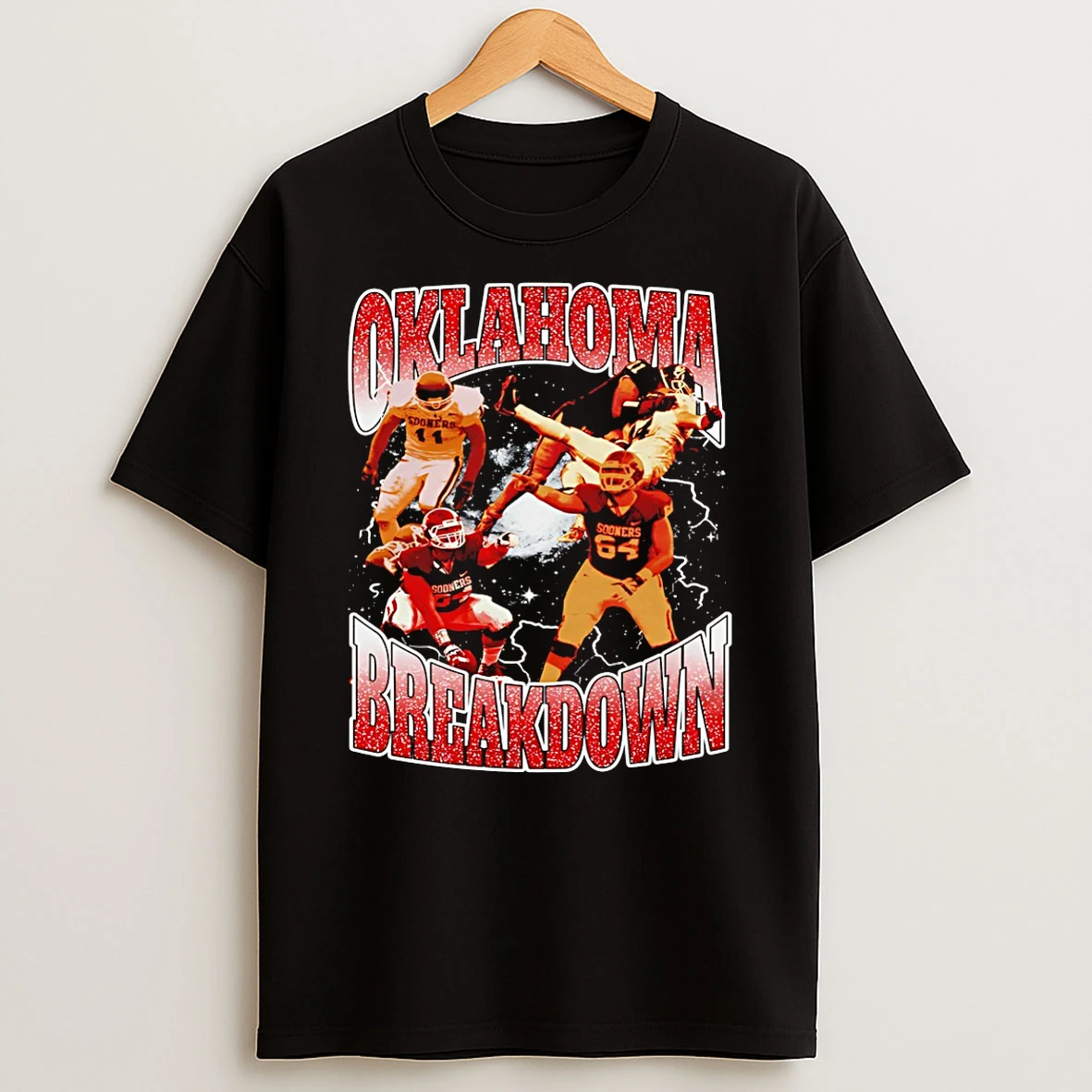 Breakdown Hype Oklahoma Sooners Graphic T Shirt