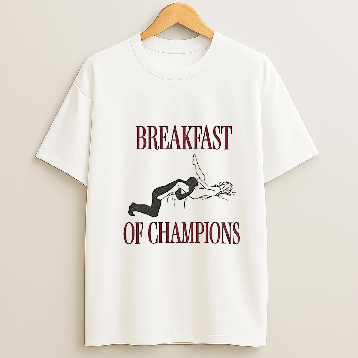 Breakfast Of Champions Girls Night Games Sarcastic T Shirt