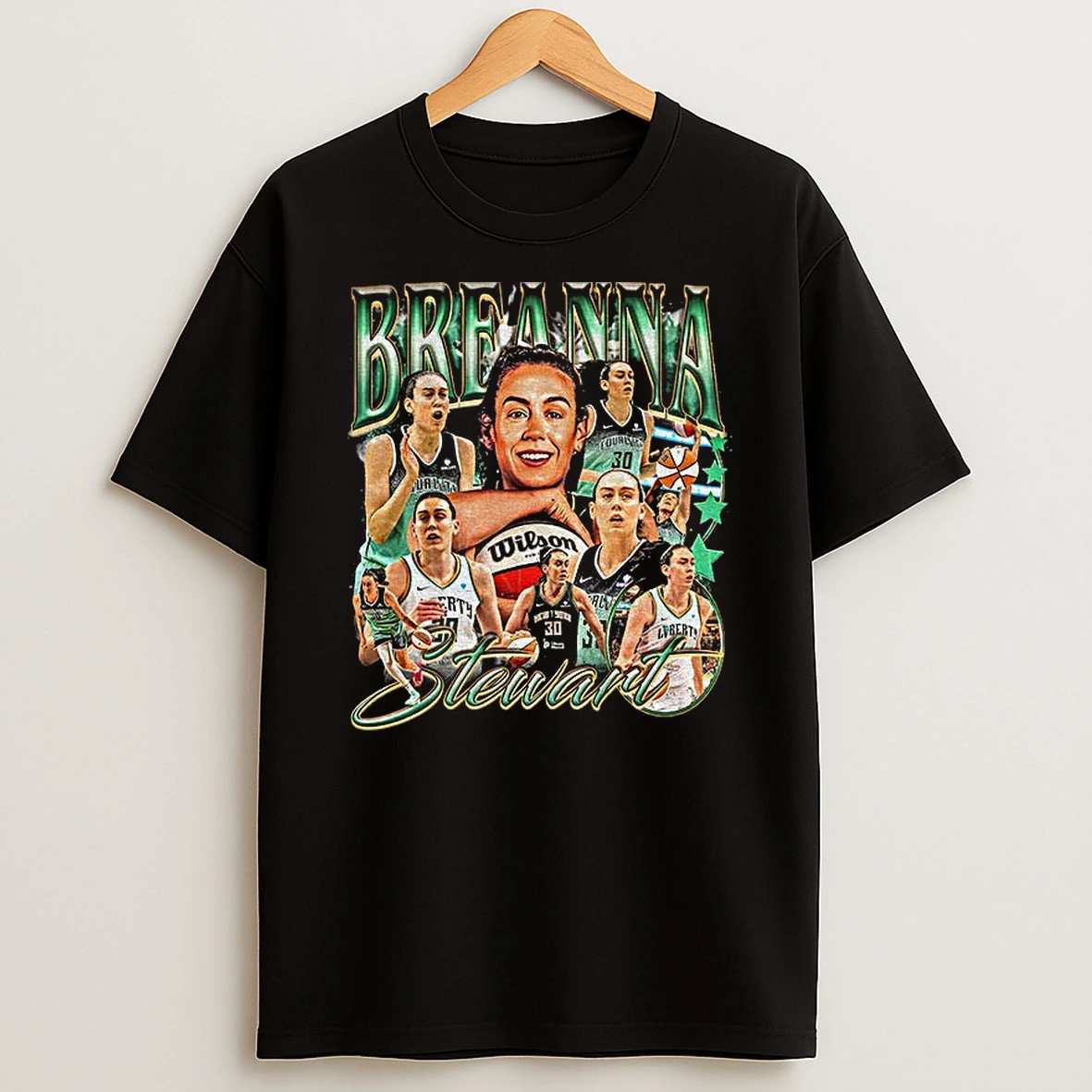 Breanna Stewart New York Liberty Wnba Basketball Graphic T Shirt