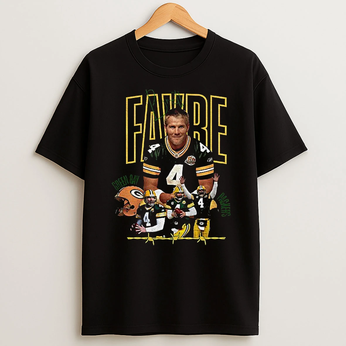 Brett Favre Green Bay Packers Football Nfl 2025 Graphic T Shirt