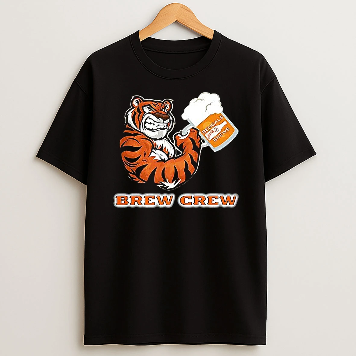 Brew Crew Cincinnati Bengals T Shirt