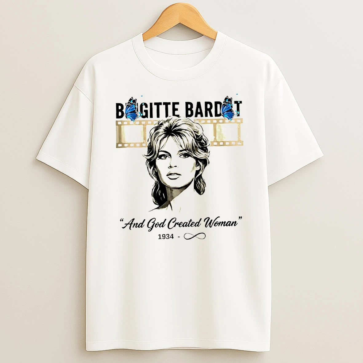 Brigitte Bardot And God Created Woman 1934 Forever T Shirt