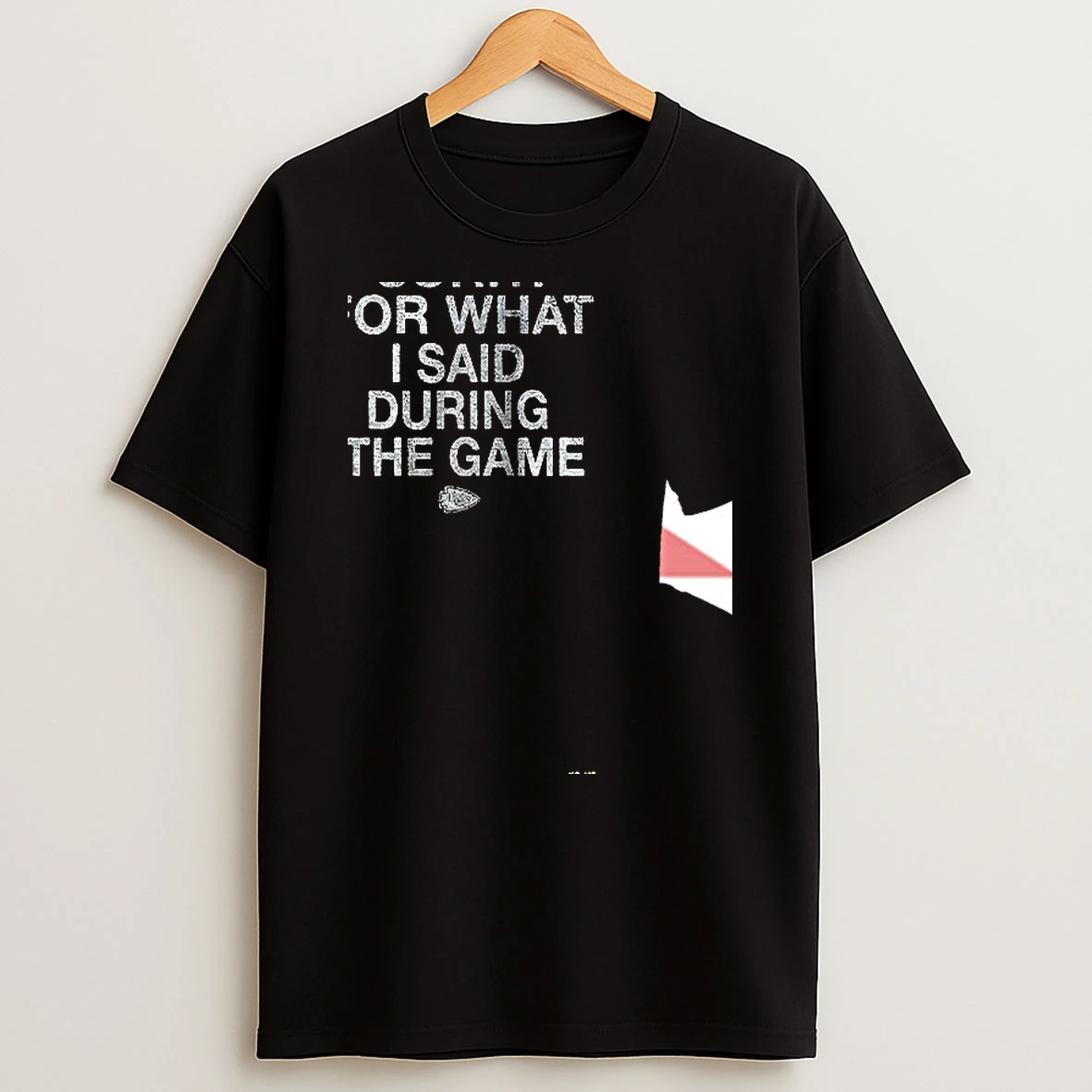 Brittany Mahomes X Nfl Kansas City Chiefs Game Day Sorry For What I Said During The Game T Shirt