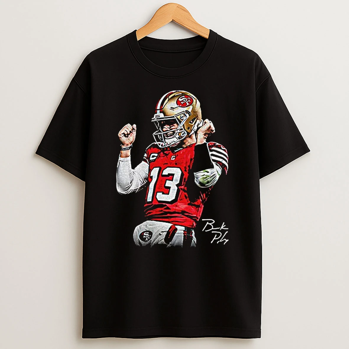 Brock Purdy Quarterback San Francisco 49ers Football Nfl Signature T Shirt