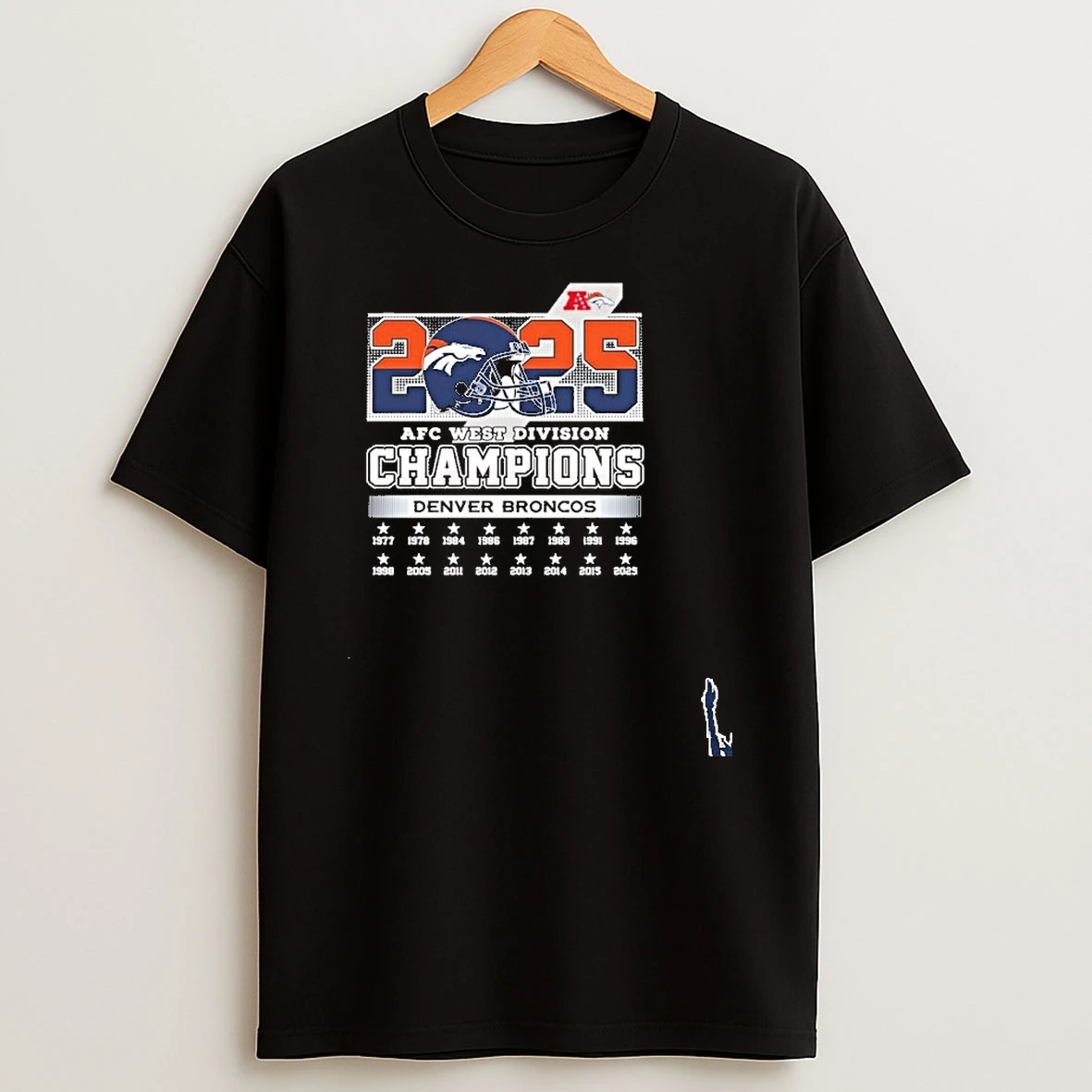 Broncos Afc West Division Champs T Shirt