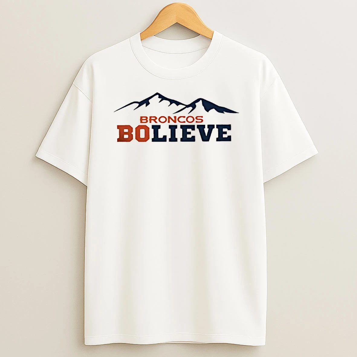 Broncos Bolieve Bo Nix Denver Broncos T Shirt