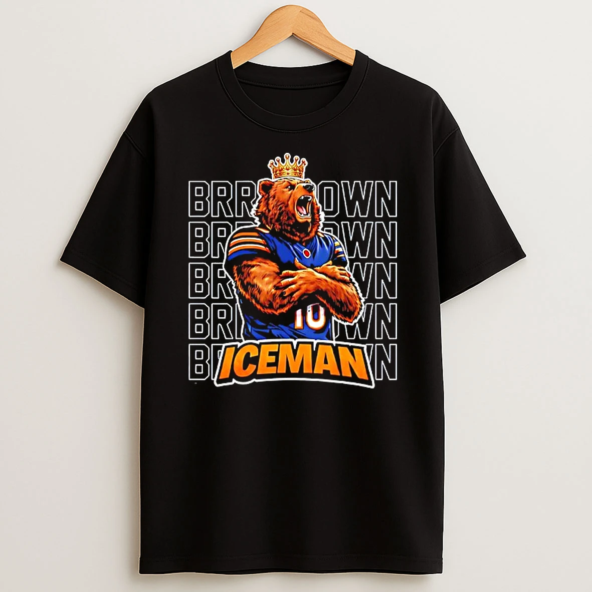 Brrrr Down Iceman Kings Of The North Chicago Bears T Shirt