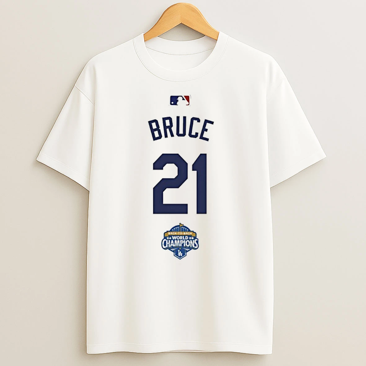 Bruce 21 Back To Back Champs World Champions T Shirt