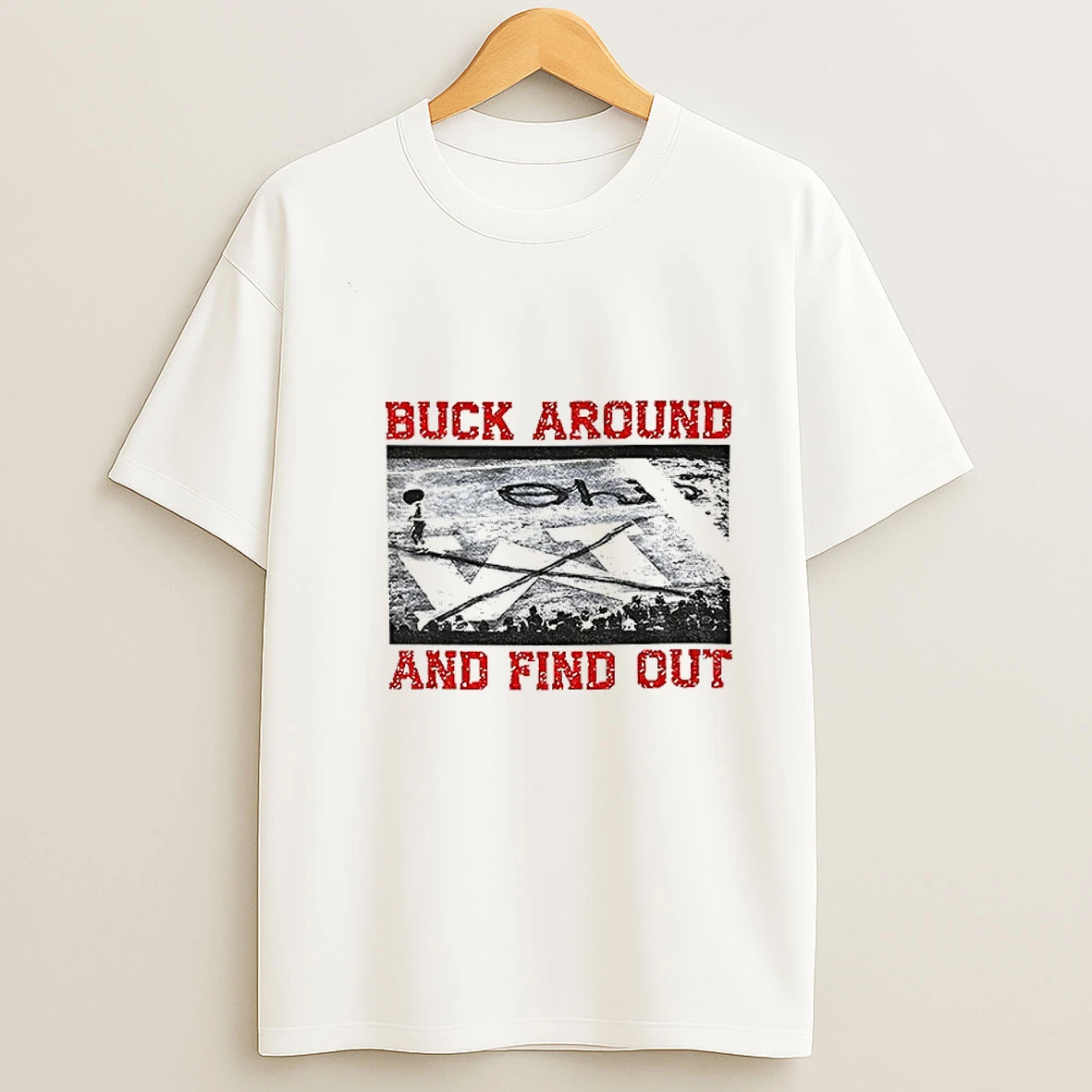 Brutus Ohio State Buckeyes Beat Michigan X End Zone Buck Around And Find Out T Shirt
