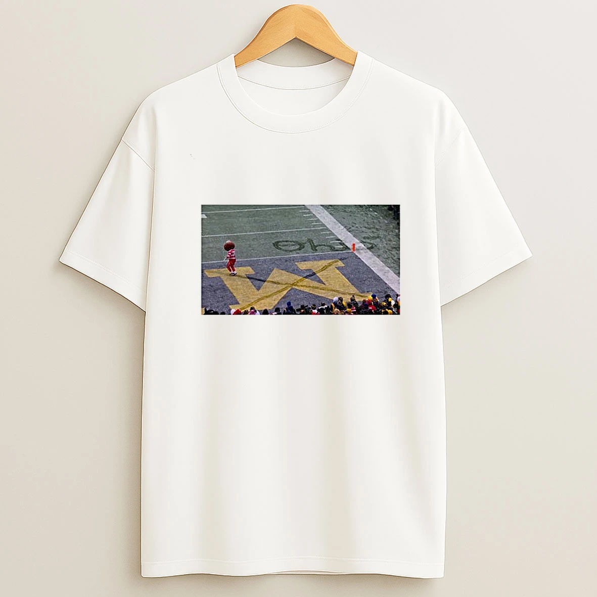 Brutus Ohio State Buckeyes Dancing Mascot In The Land Snow Game Day Ohio Beat Michigan T Shirt