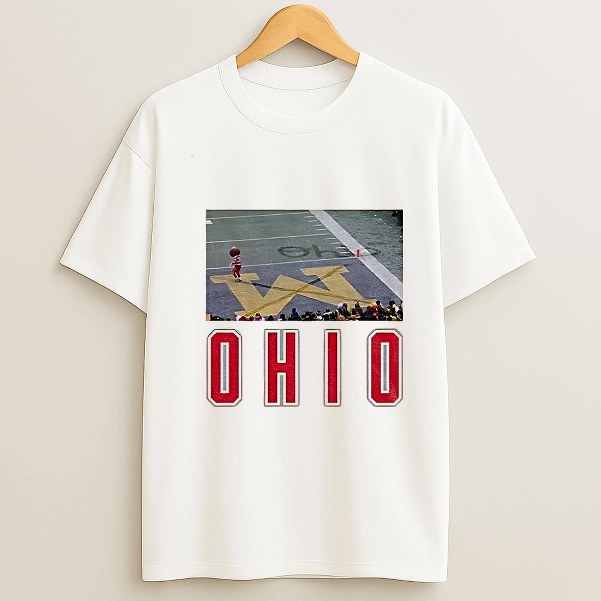 Brutus Ohio State Buckeyes Football Vs Michigan Wolverines Snow Fan T Shirt
