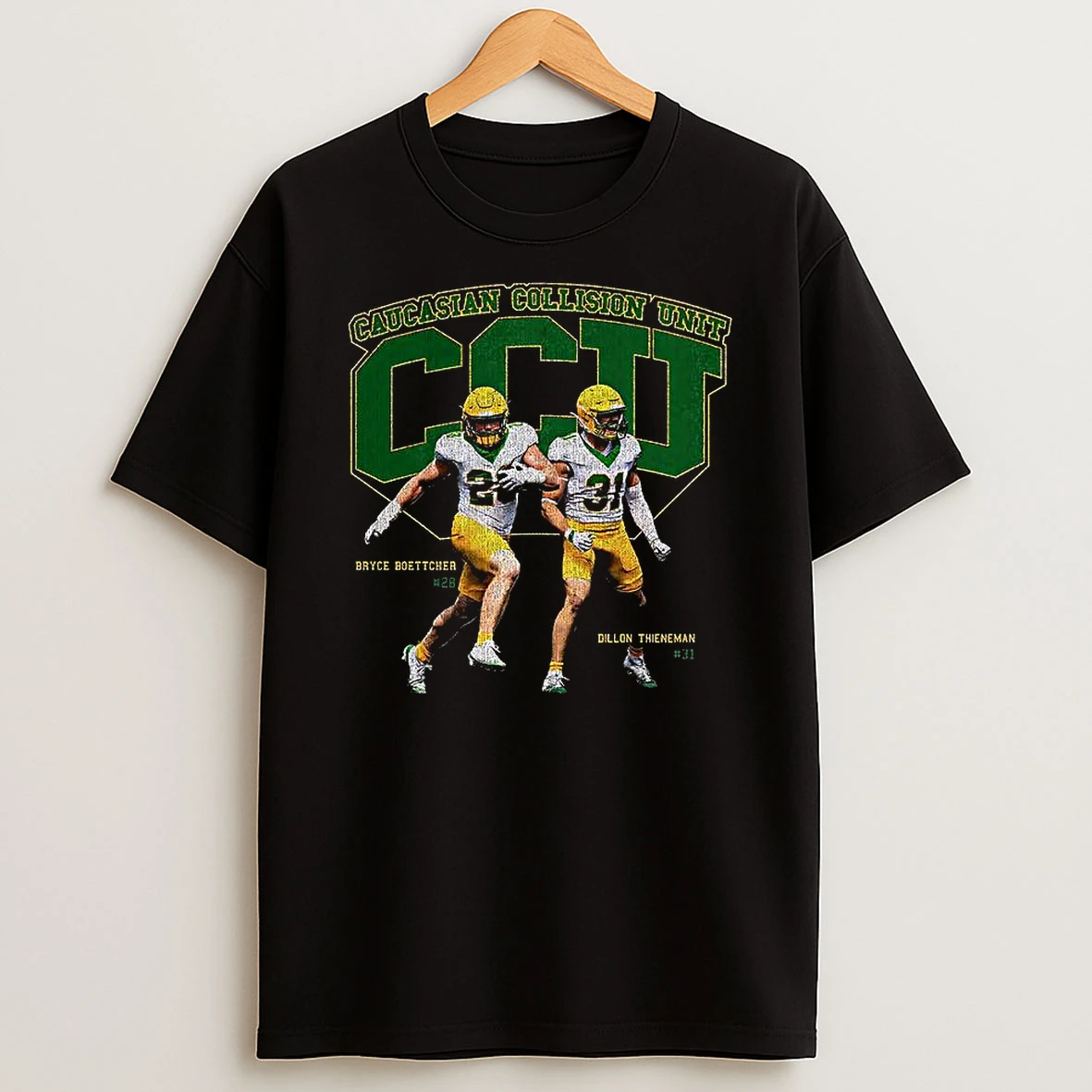 Bryce Boettcher And Dillon Thieneman Caucasian Collision Unit T Shirt